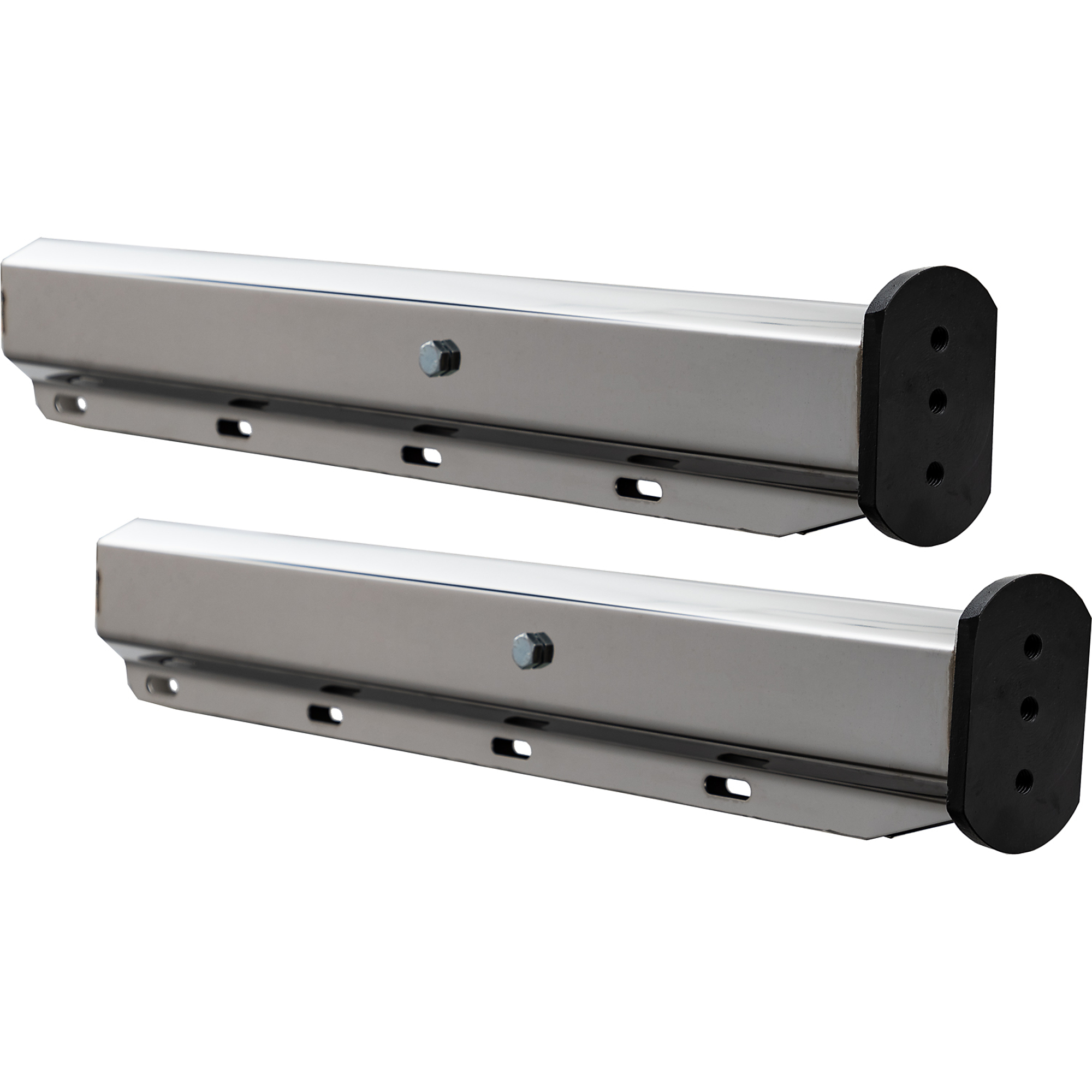 Buyers Products Spring-Loaded Mud Flap Hanger - Straight, SST ,Model# 85930012